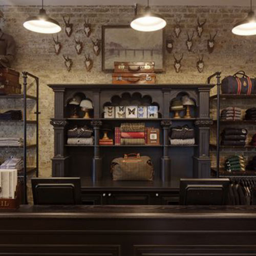 Hackett retail display